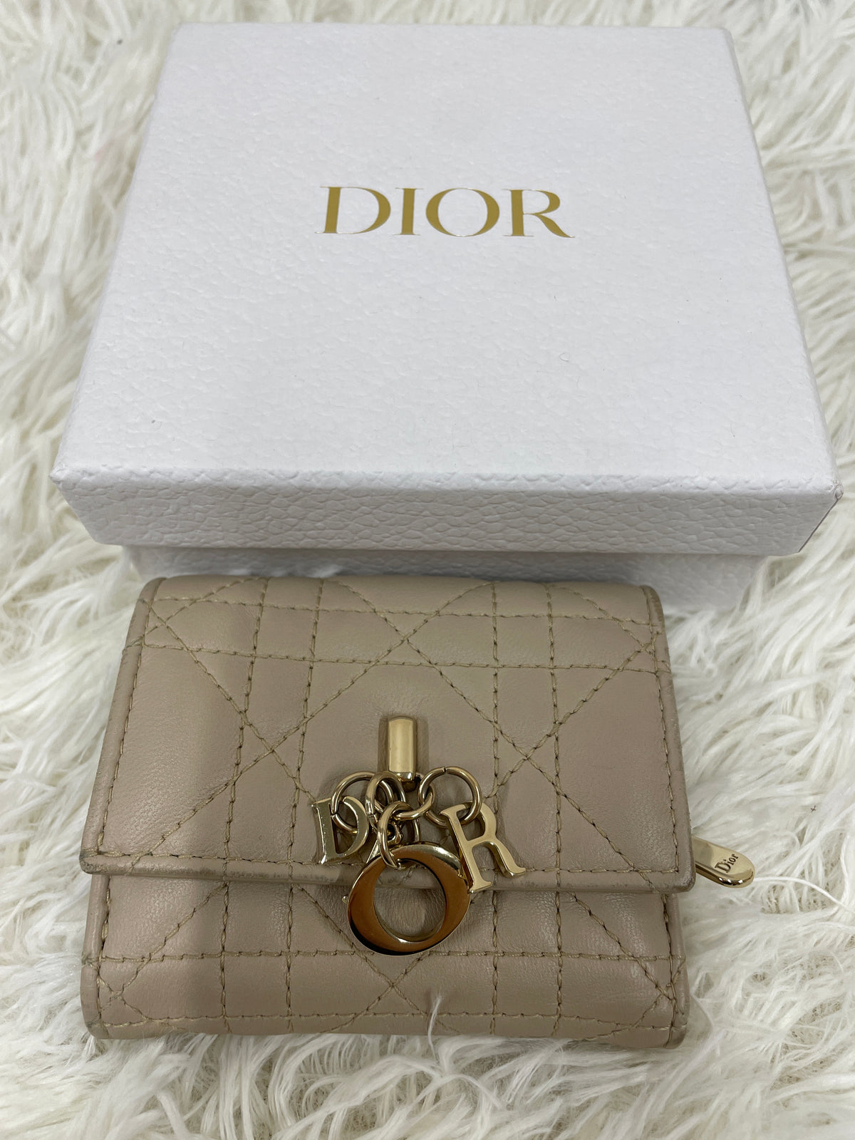 Dior Beige Wallets A-17880