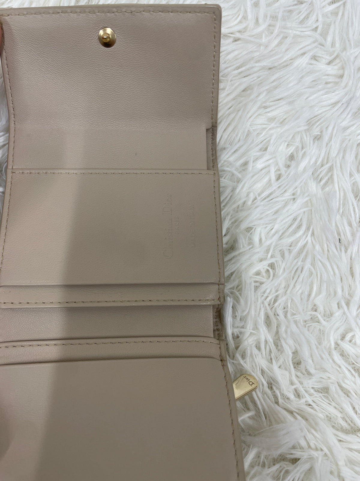 Dior Beige Wallets A-17880