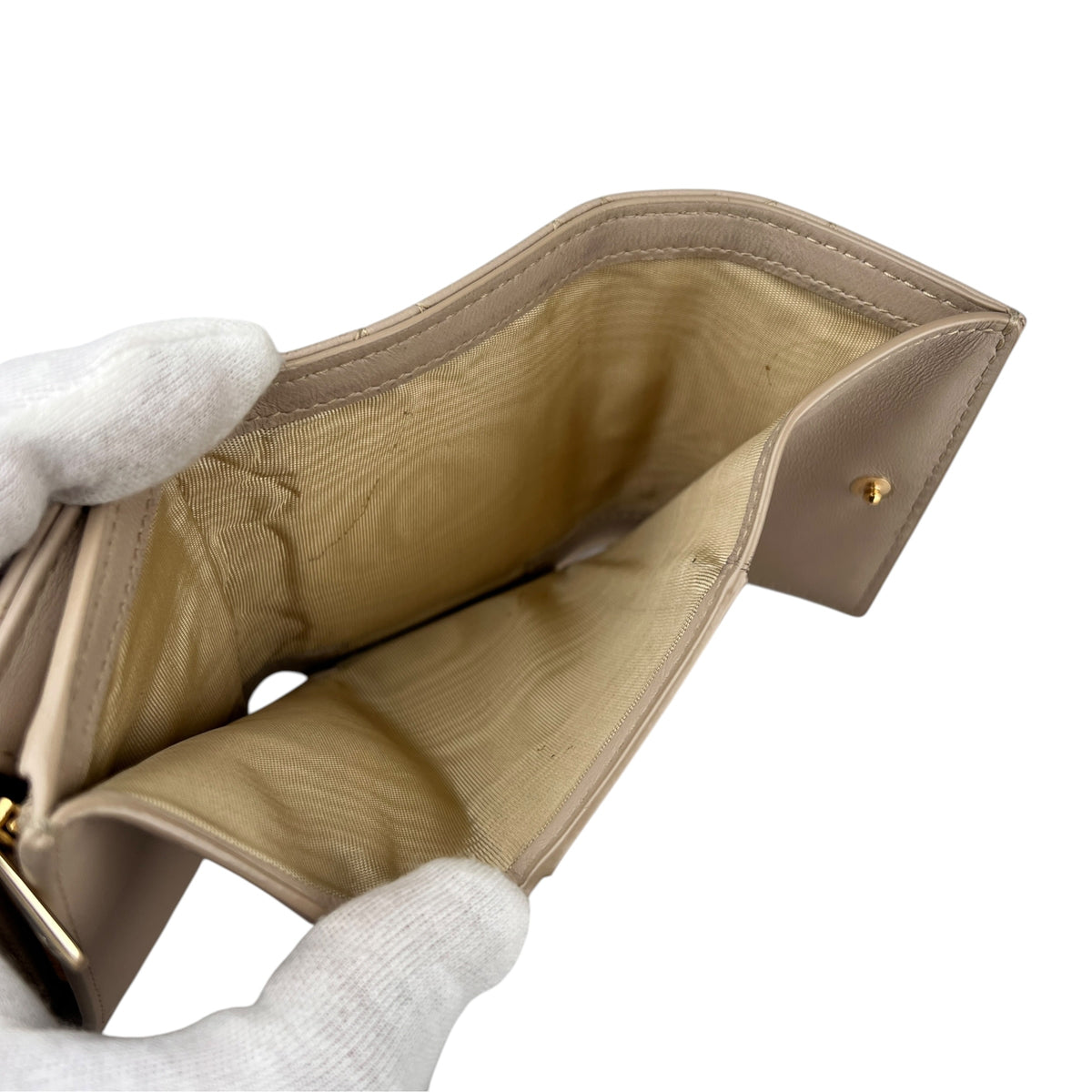 Dior Beige Wallets A-17880