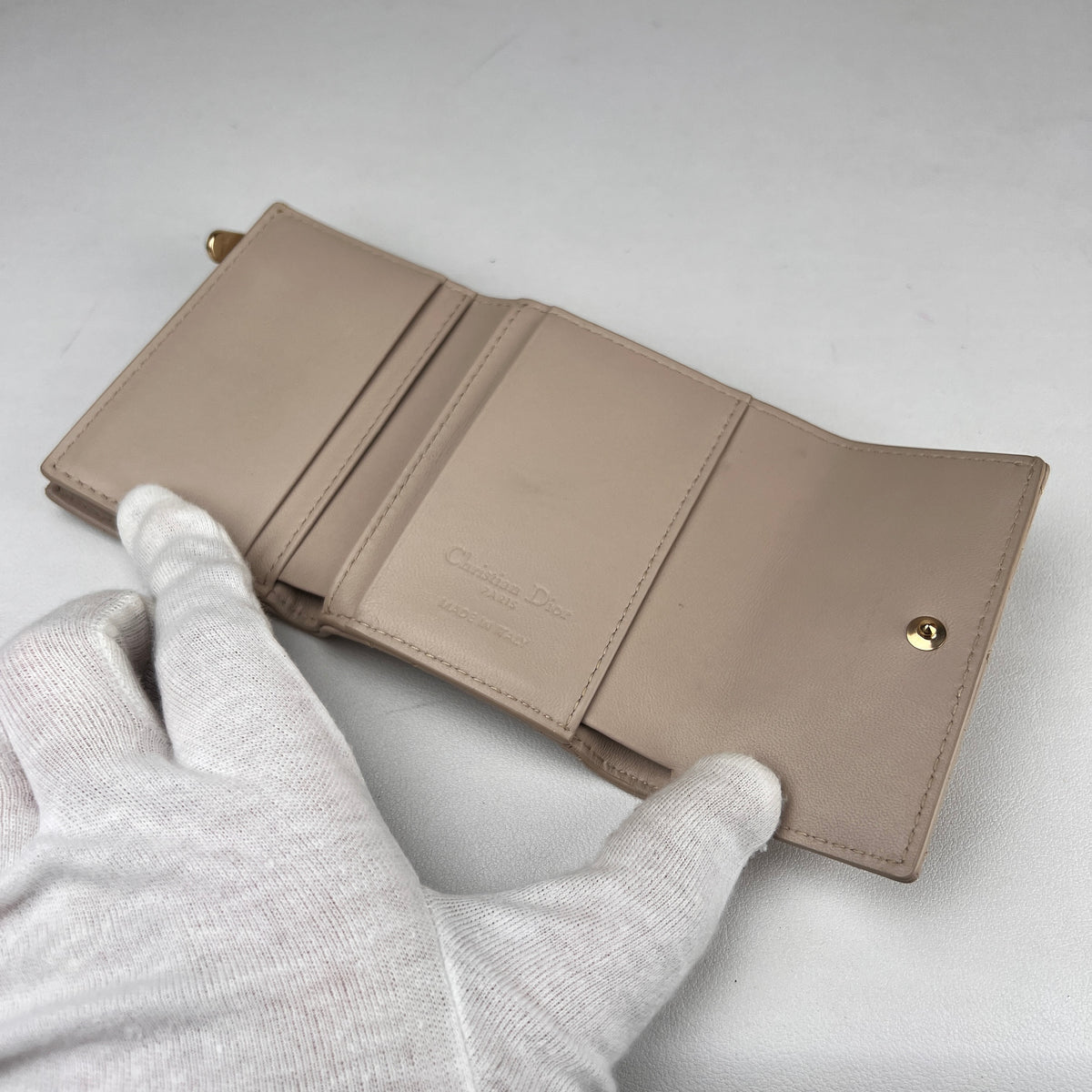 Dior Beige Wallets A-17880