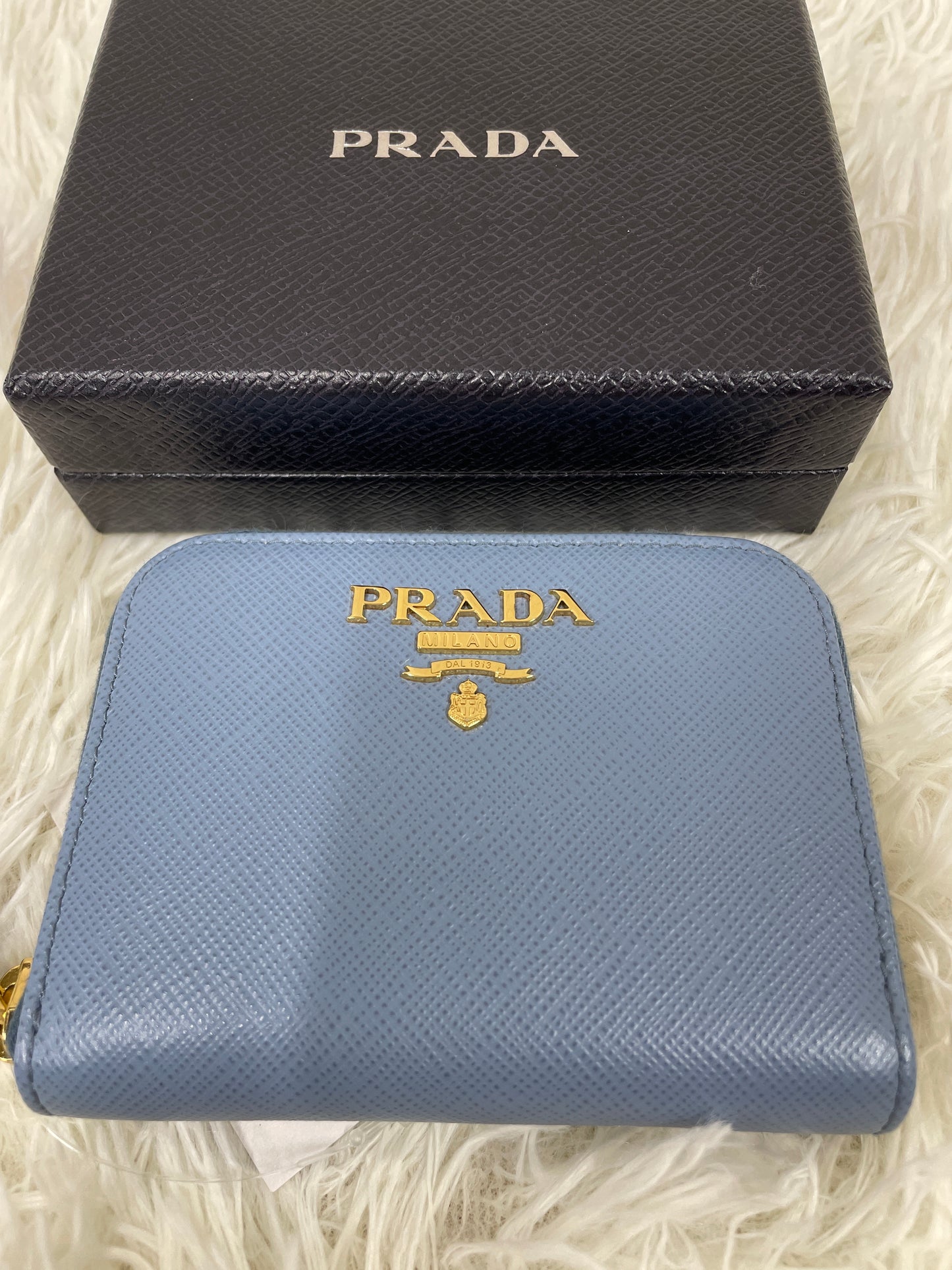 Prada Blue Wallets A-17889