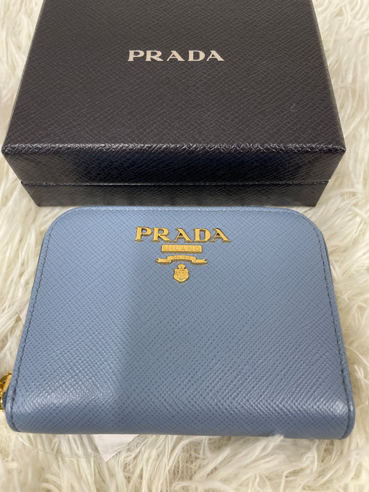 Prada Blue Wallets A-17889