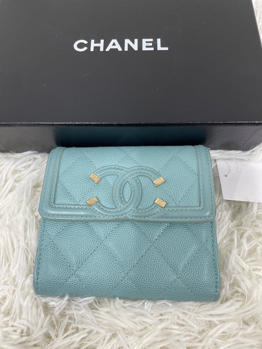 Chanel Blue Wallets A-17896