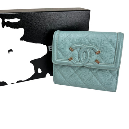 Chanel Blue Wallets A-17896
