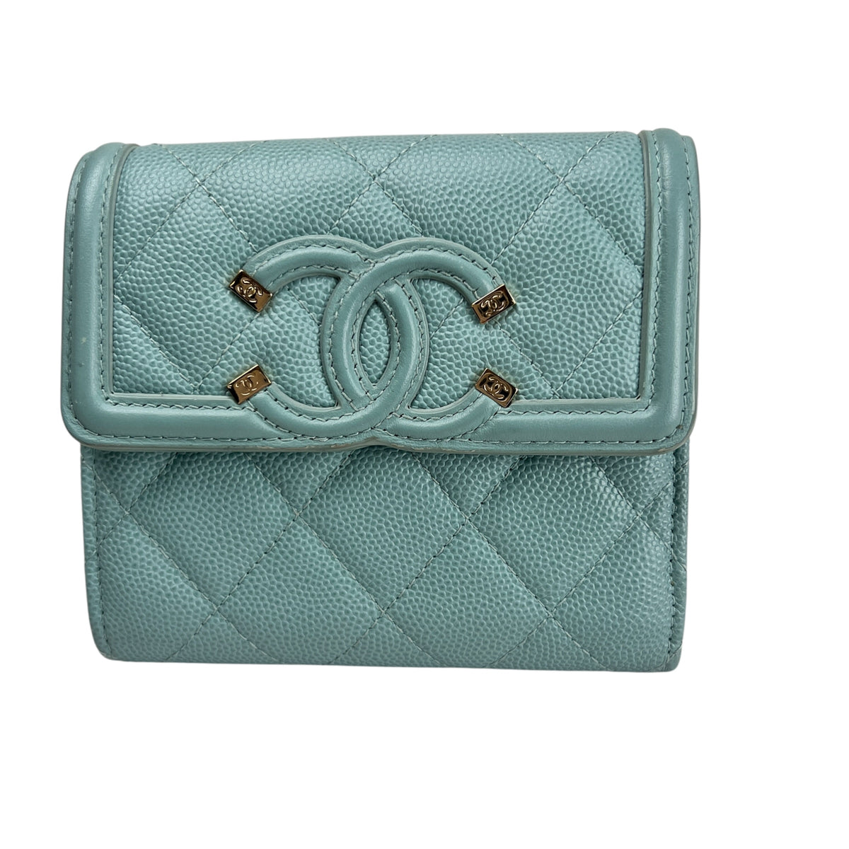Chanel Blue Wallets A-17896