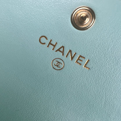 Chanel Blue Wallets A-17896