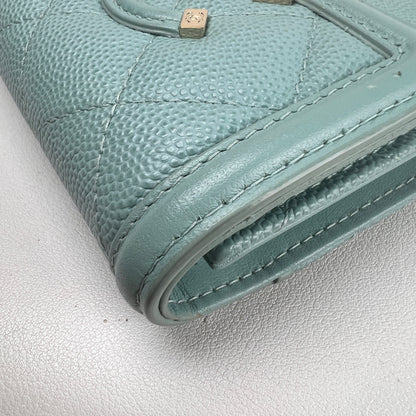 Chanel Blue Wallets A-17896