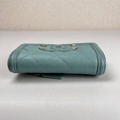 Chanel Blue Wallets A-17896