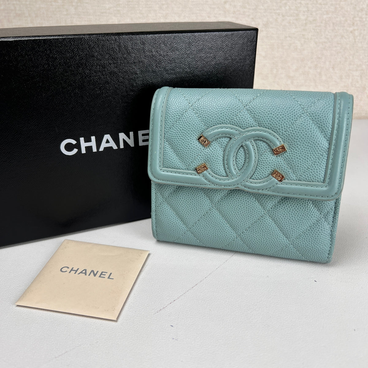 Chanel Blue Wallets A-17896