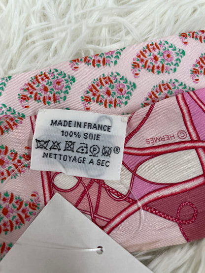 Hermes Pink Scarves A-17899