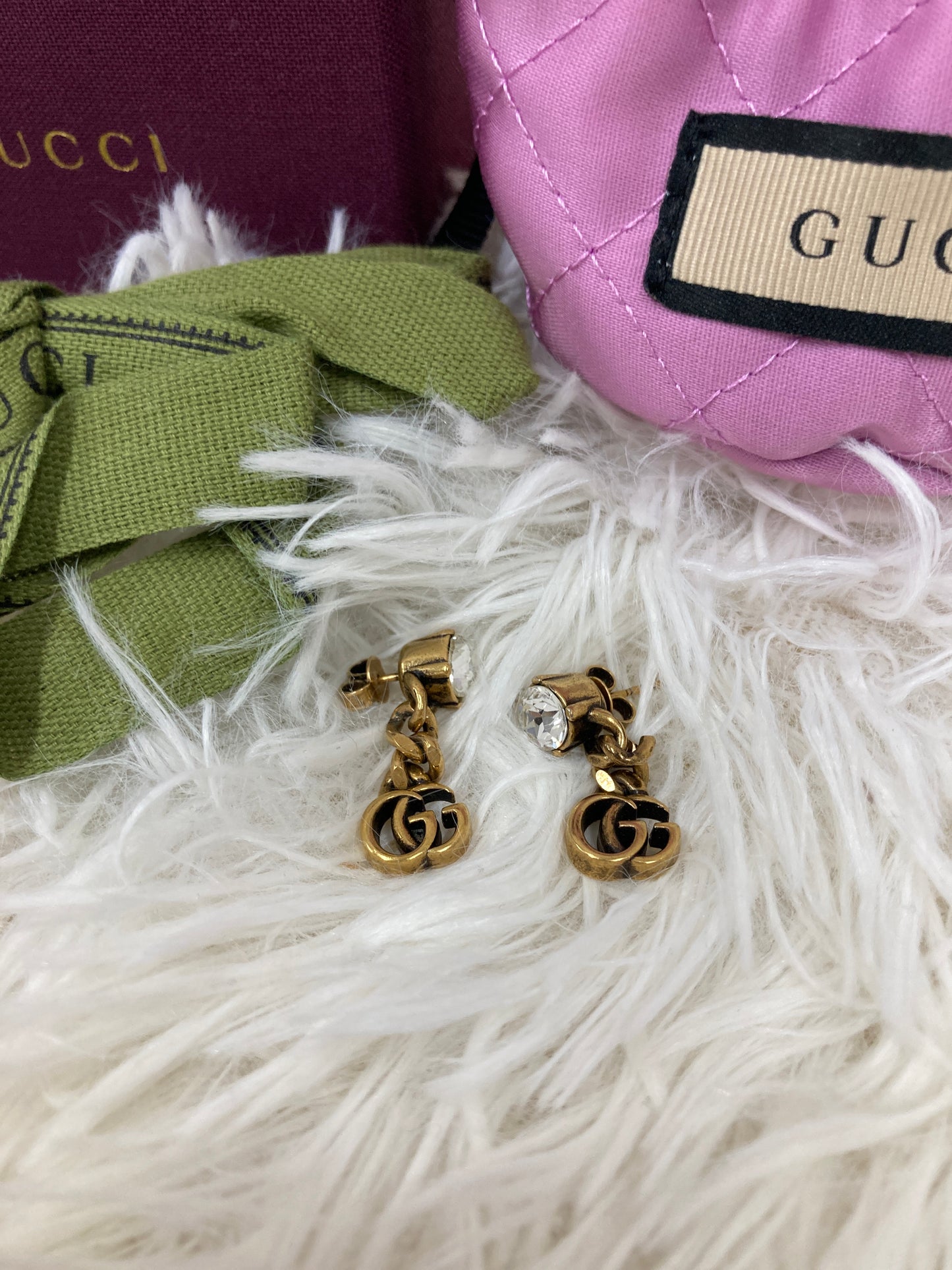 Gucci Gold Earrings A-17908