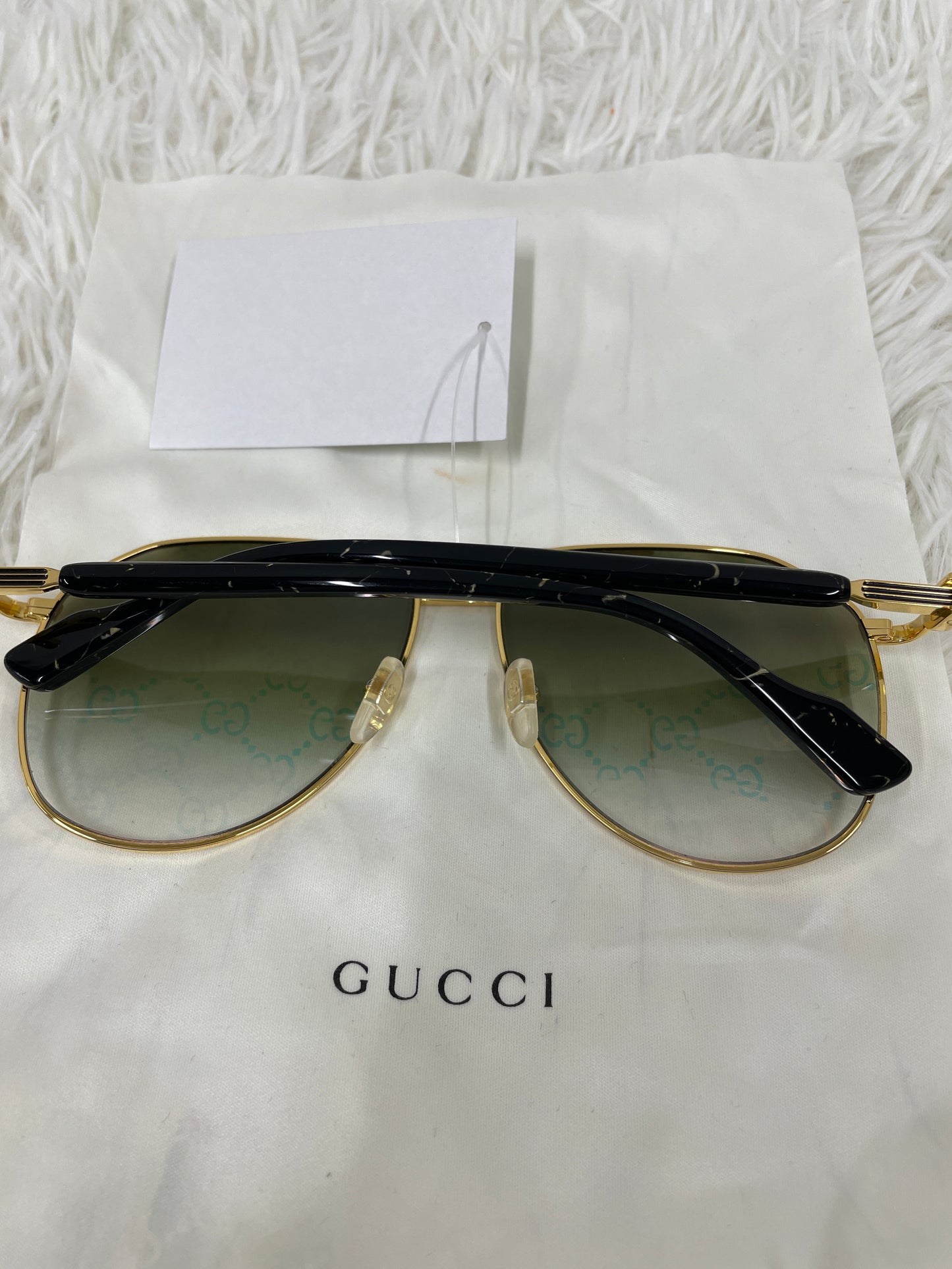 Gucci Gold Sunglasses A-17909