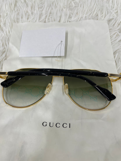 Gucci Gold Sunglasses A-17909