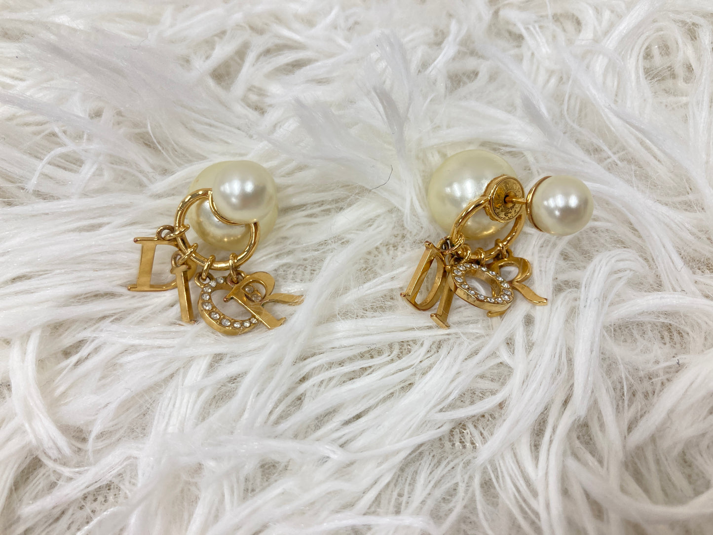 Dior Gold Earrings A-17911