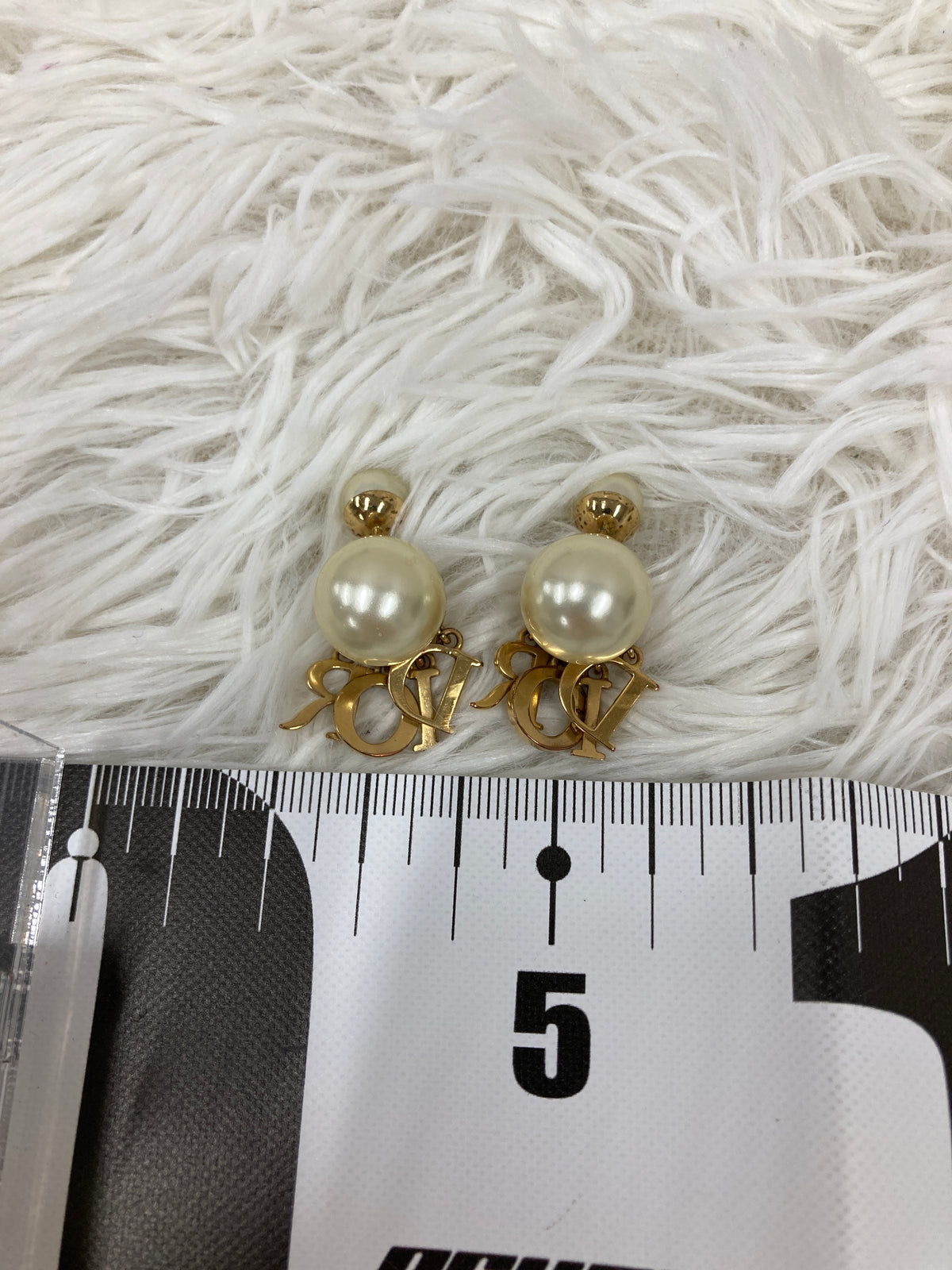 Dior Gold Earrings A-17911