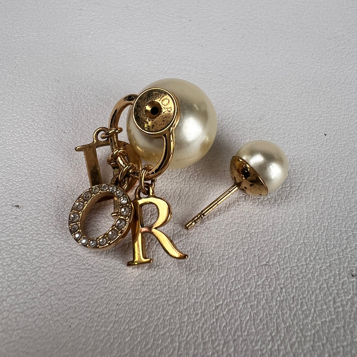 Dior Gold Earrings A-17911