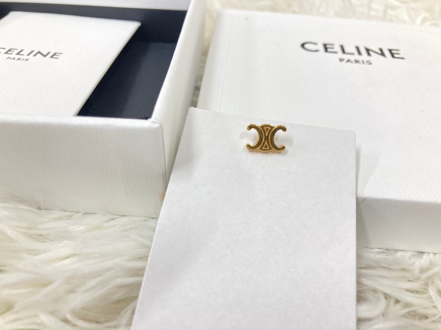 Celine Gold Earrings A-17917