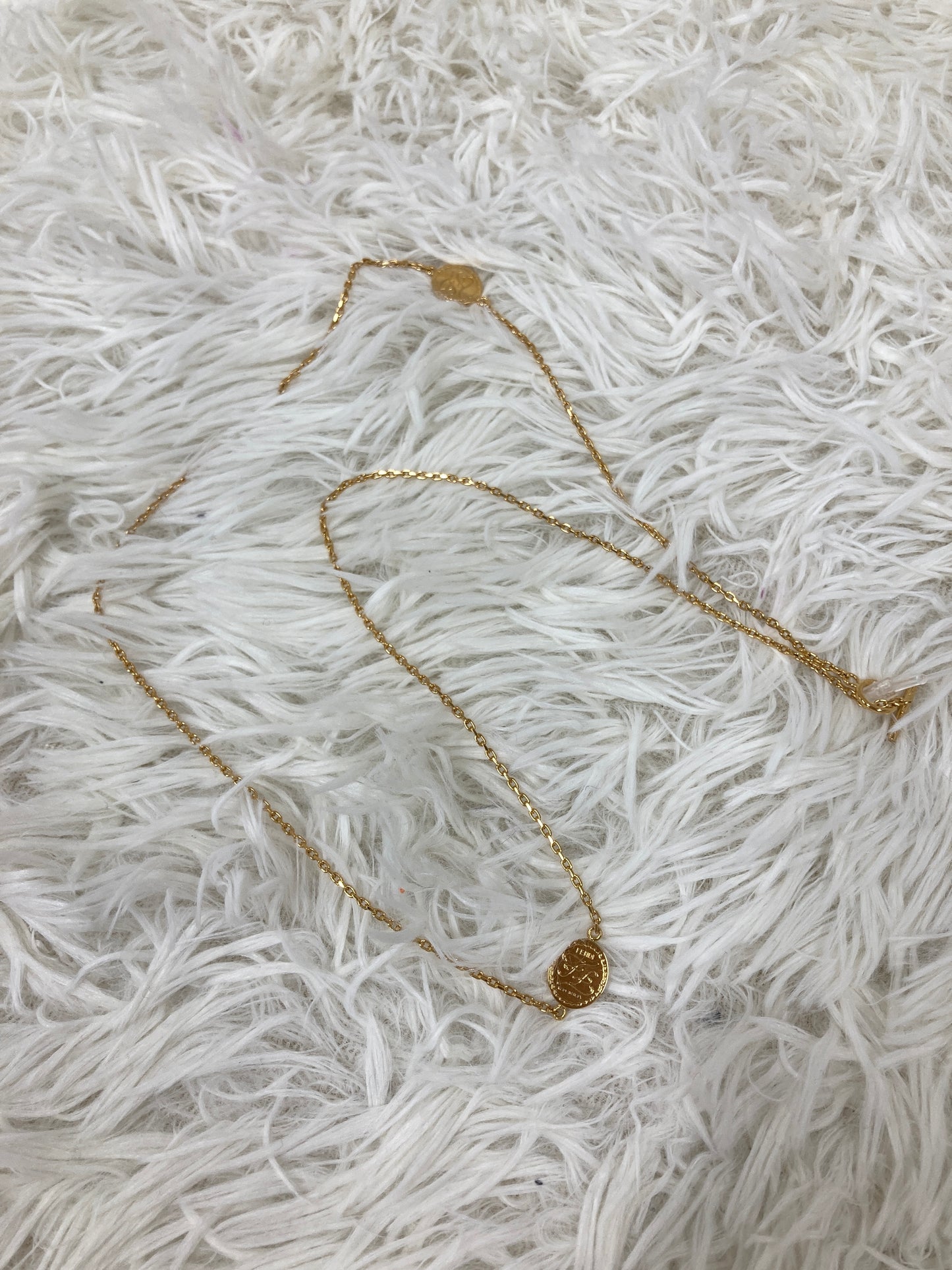 Fendi Gold Necklaces A-17924