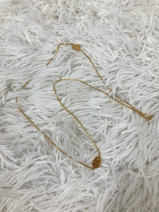 Fendi Gold Necklaces A-17924