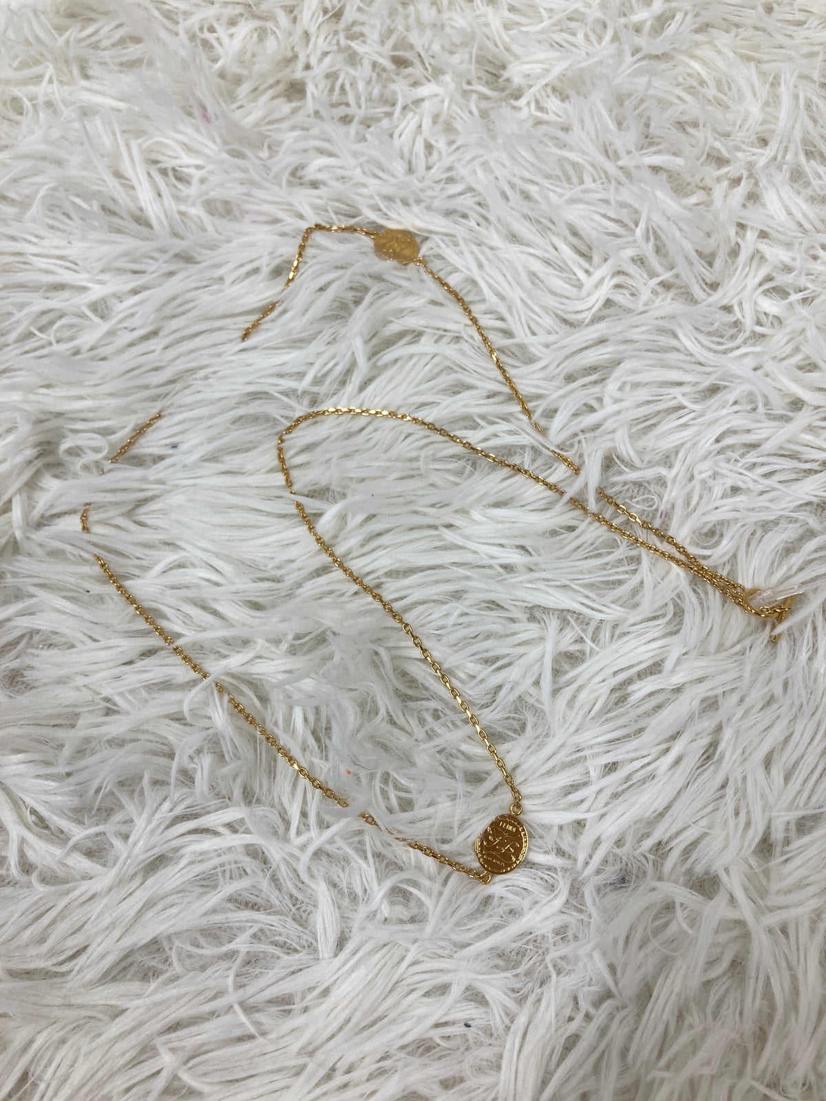 Fendi Gold Necklaces A-17924