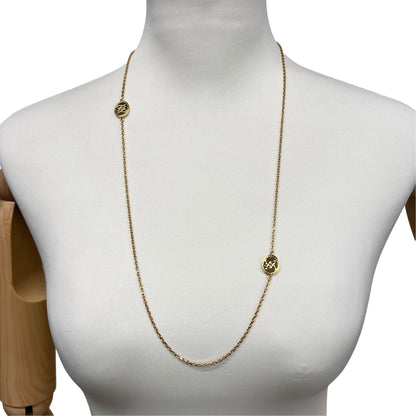 Fendi Gold Necklaces A-17924