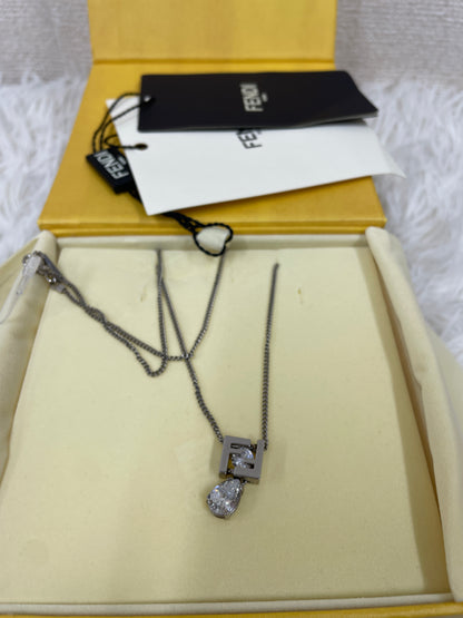 Fendi Silver Necklaces A-17926