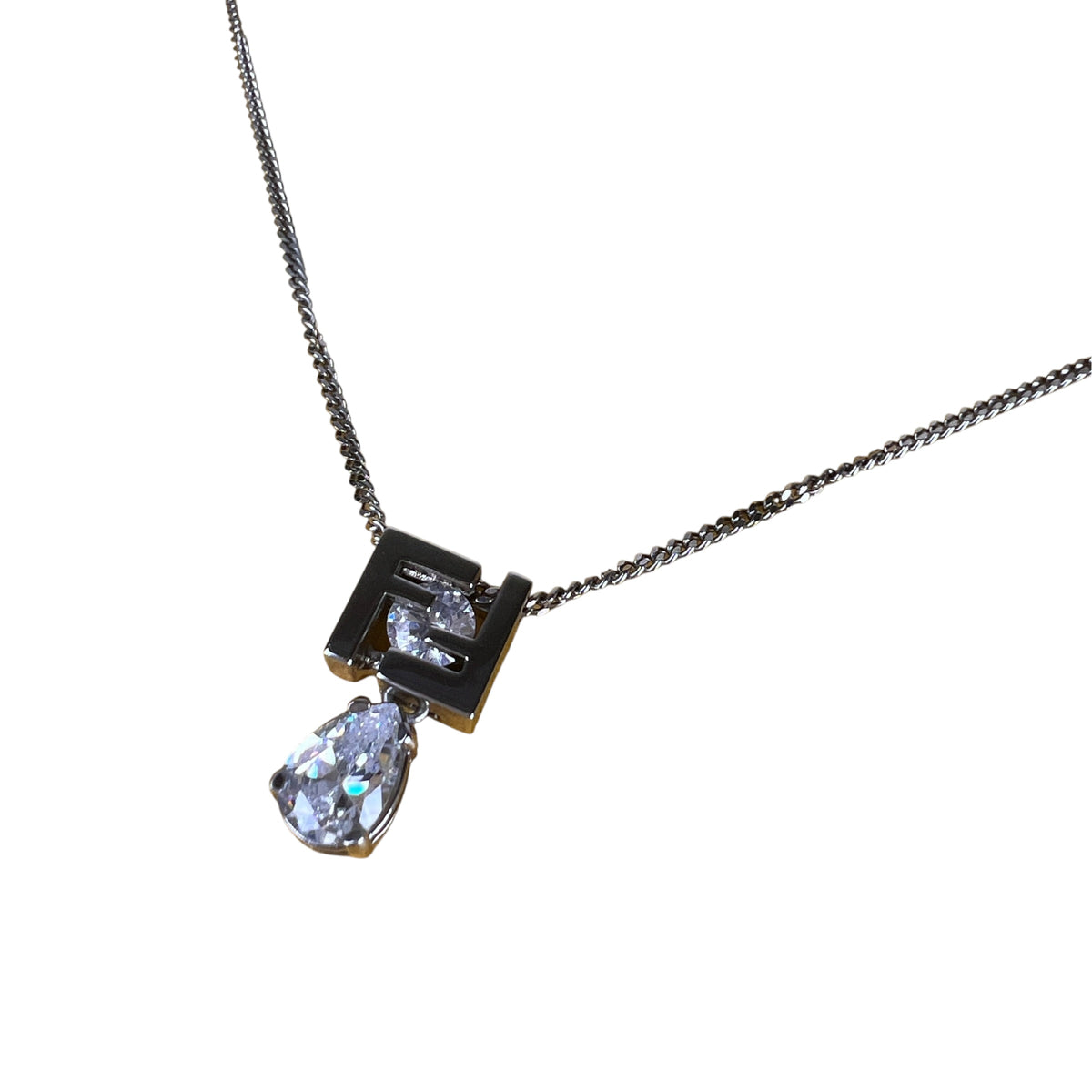 Fendi Silver Necklaces A-17926