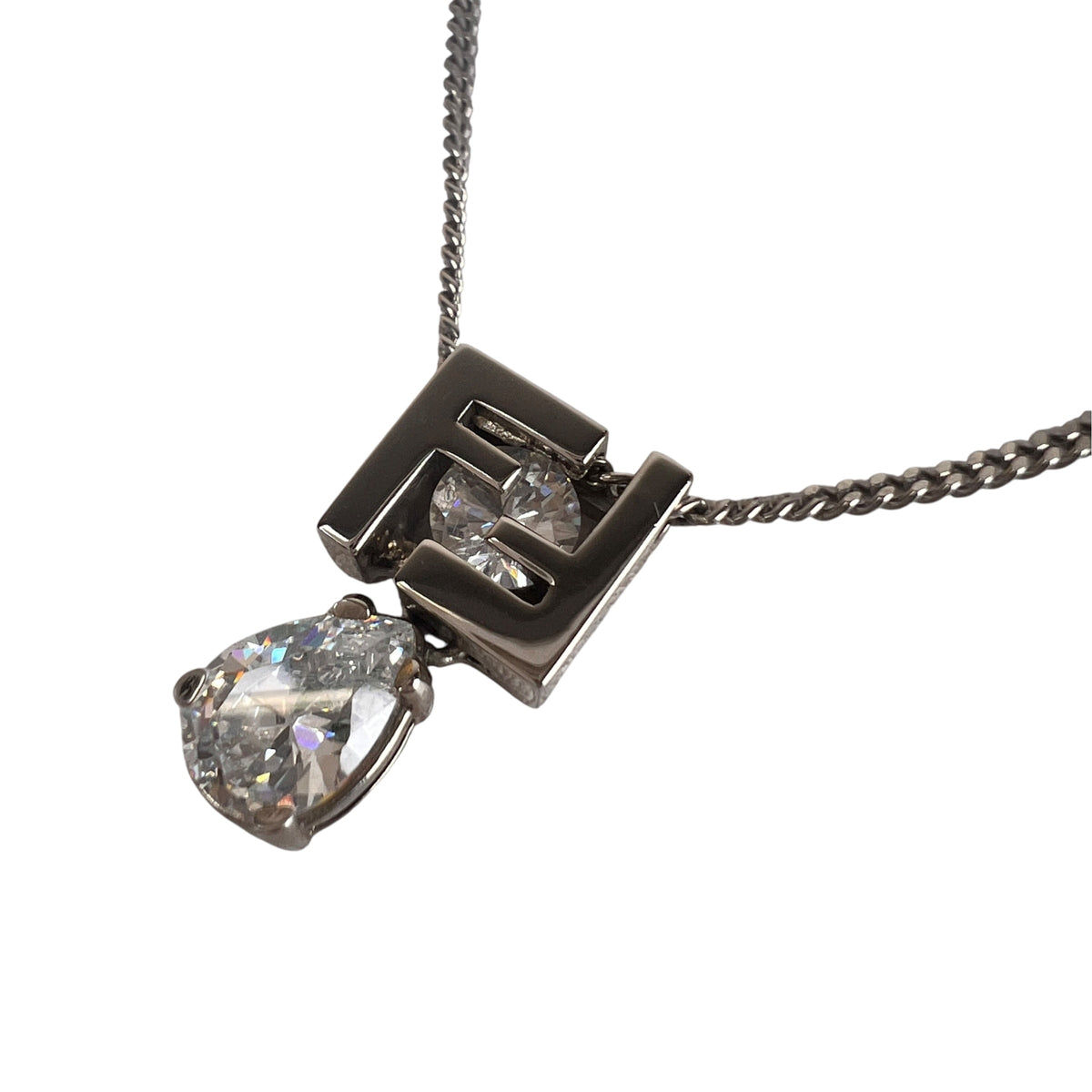 Fendi Silver Necklaces A-17926