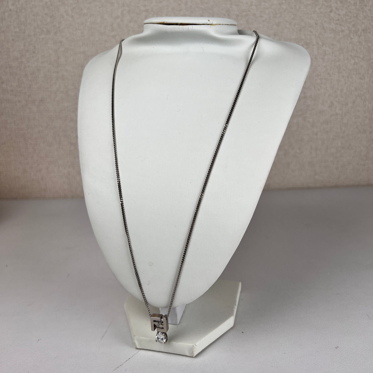 Fendi Silver Necklaces A-17926
