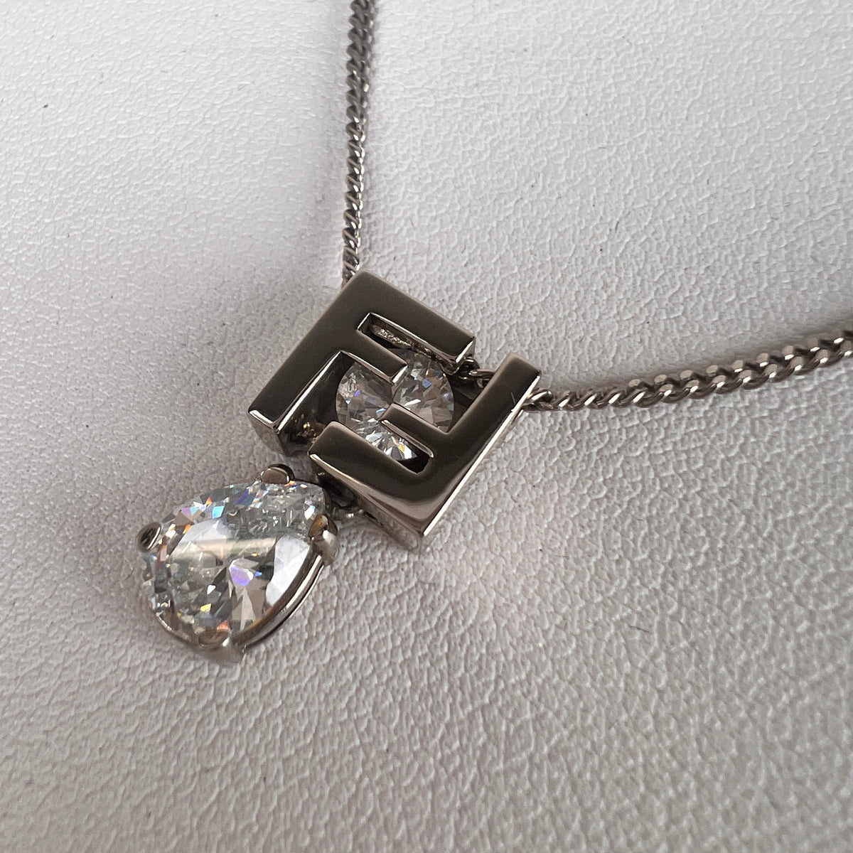 Fendi Silver Necklaces A-17926