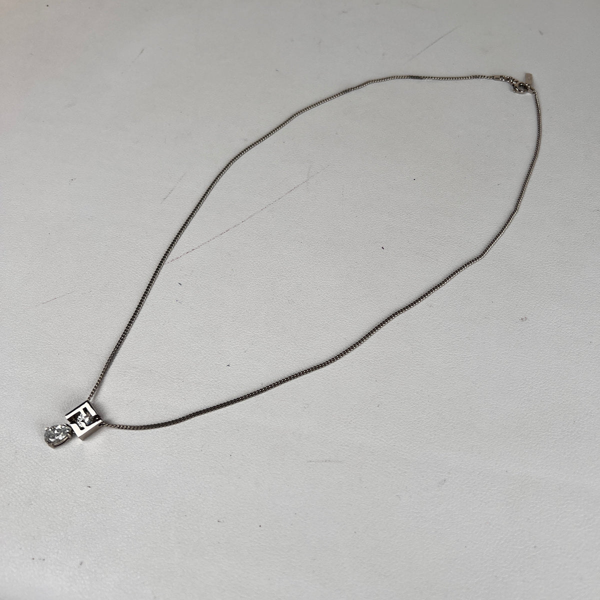 Fendi Silver Necklaces A-17926