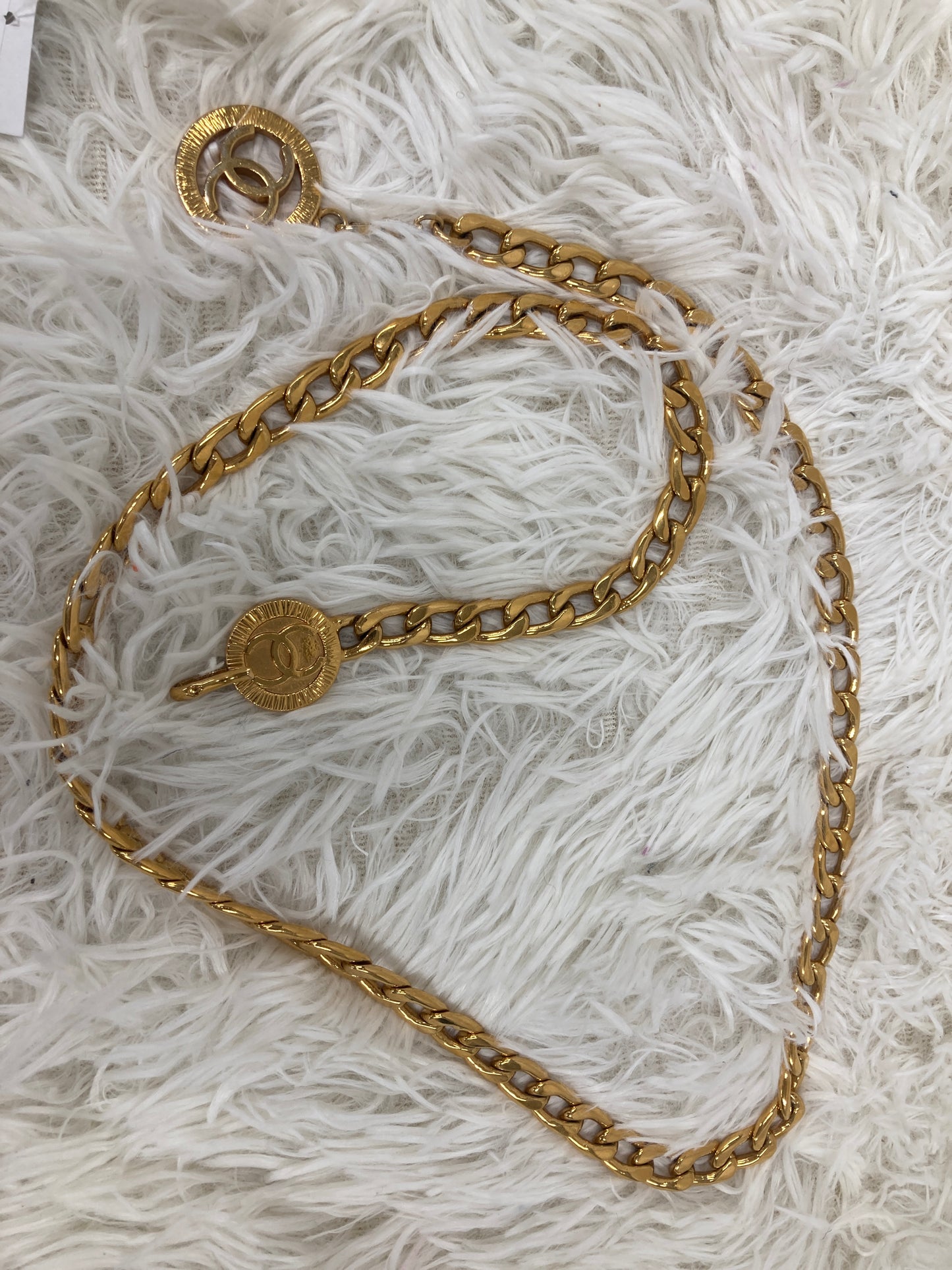 Chanel Gold Belts A-17936