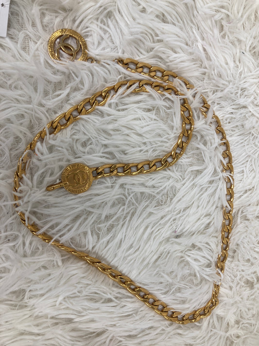 Chanel Gold Belts A-17936