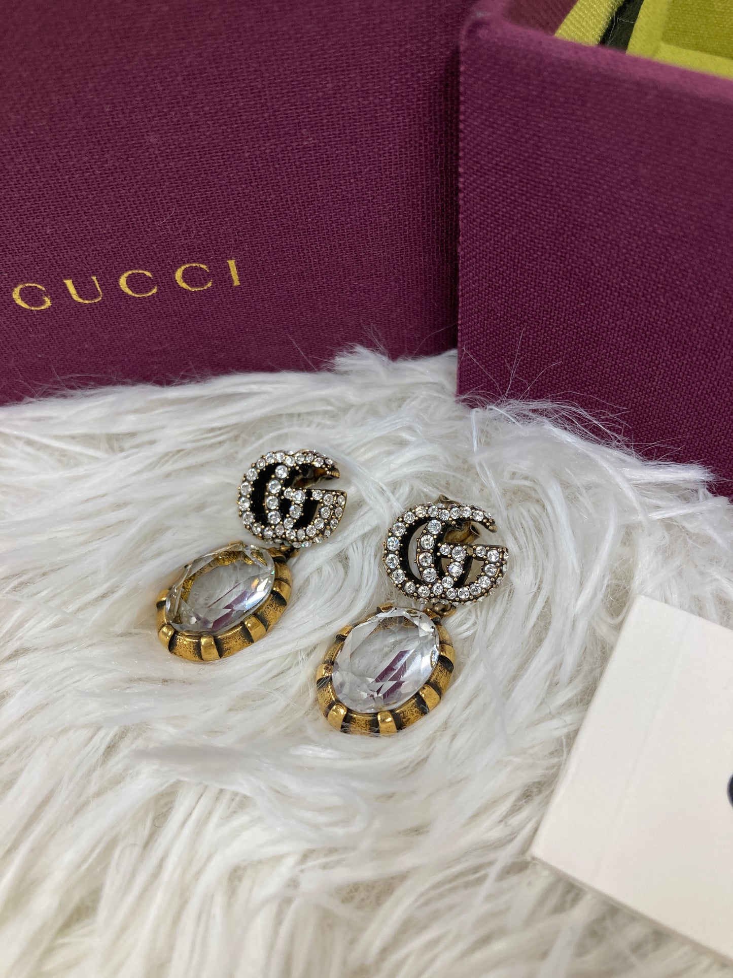 Gucci Gold Earrings A-17938