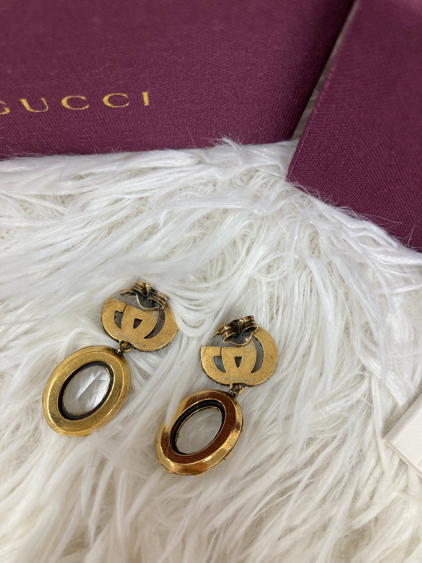Gucci Gold Earrings A-17938