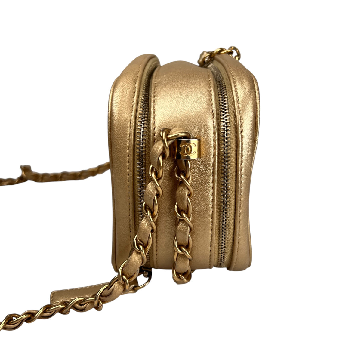 Chanel Gold Shoulder Bags A-17951