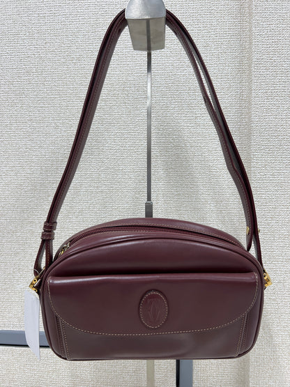 Cartier Bordeaux Shoulder Bags A-17993