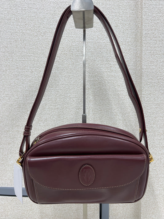 Cartier Bordeaux Shoulder Bags A-17993