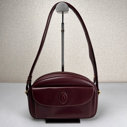 Cartier Bordeaux Shoulder Bags A-17993