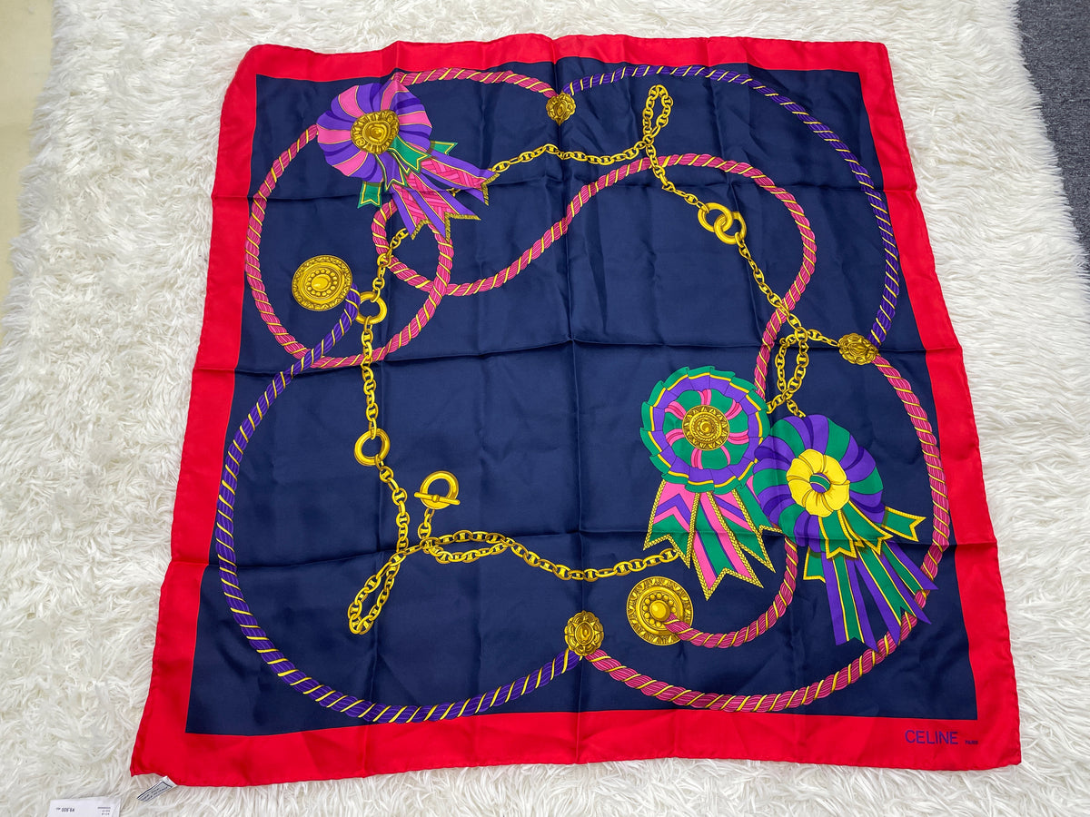 Celine Navy Scarves A-18015