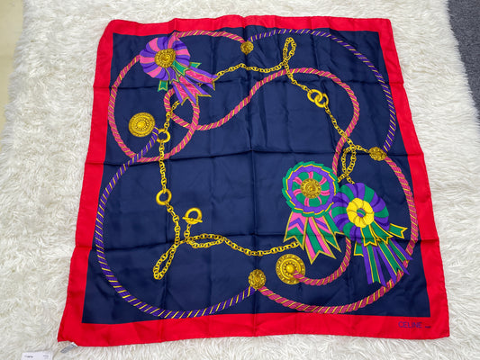 Celine Navy Scarves A-18015