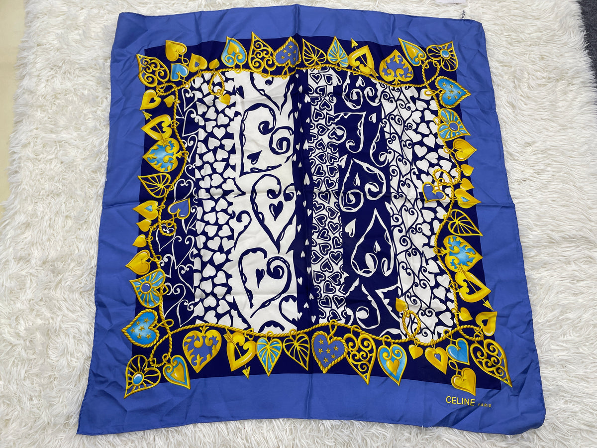 Celine Blue Scarves A-18018