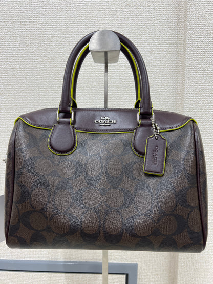 Coach Brown Handle Bags A-18038