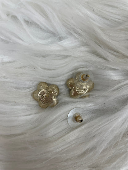 Chanel Gold Earrings A-18039