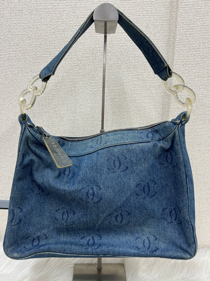 Chanel Blue Handle Bags A-18042