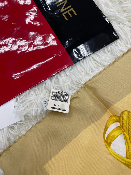 Celine Yellow Scarves A-18078