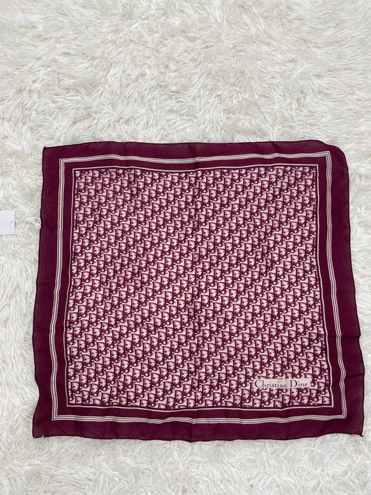 Dior Bordeaux Scarves A-18085