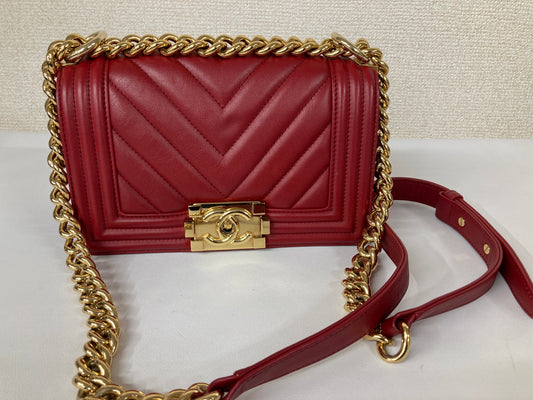 Chanel Red Shoulder Bags A-18093