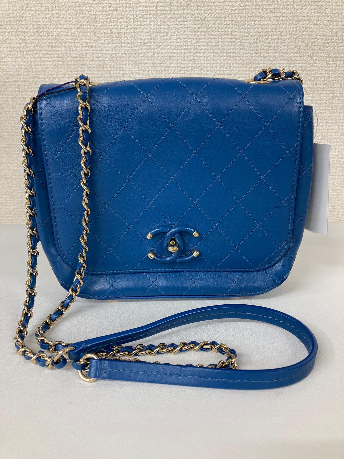 Chanel Blue Shoulder Bags A-18094