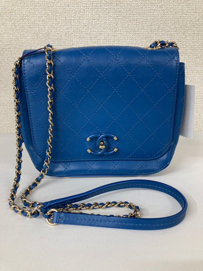 Chanel Blue Shoulder Bags A-18094